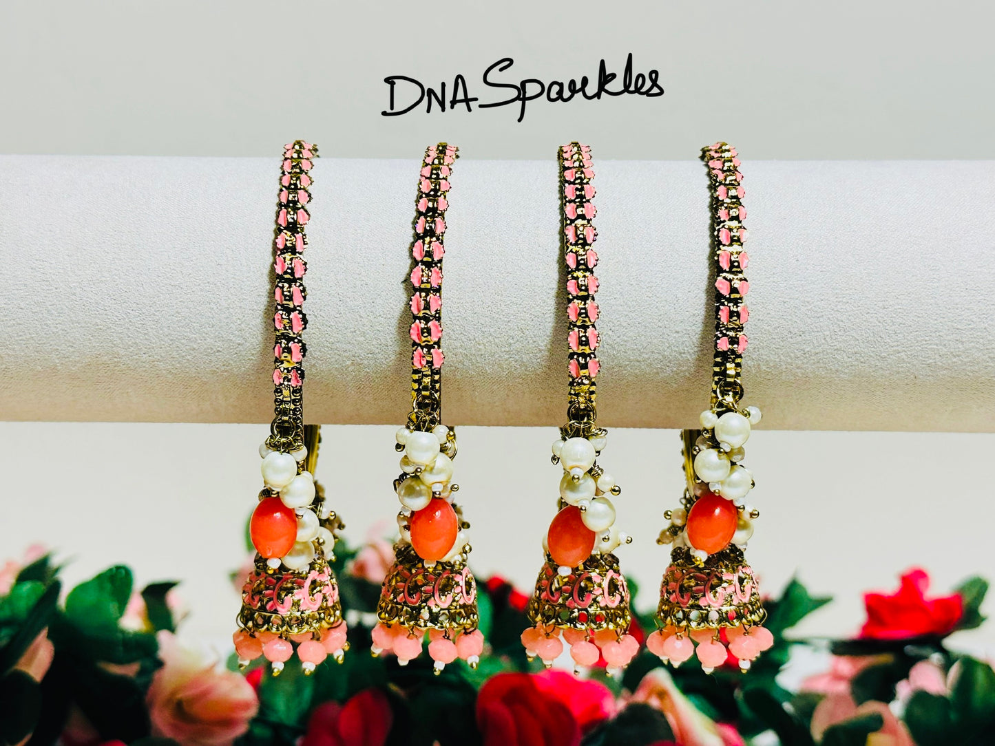 Colorful Hanging Bangle/Bracelet Set