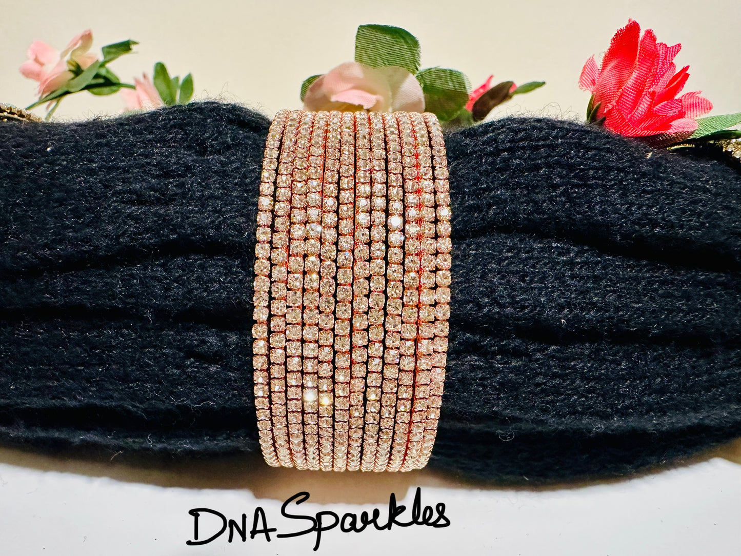 Beautiful Stone Bangle/Bracelet Set