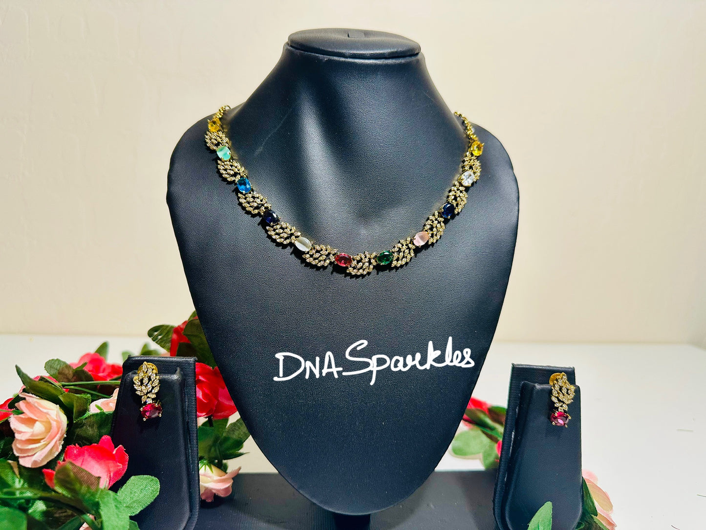 Multicolour Stone Necklace