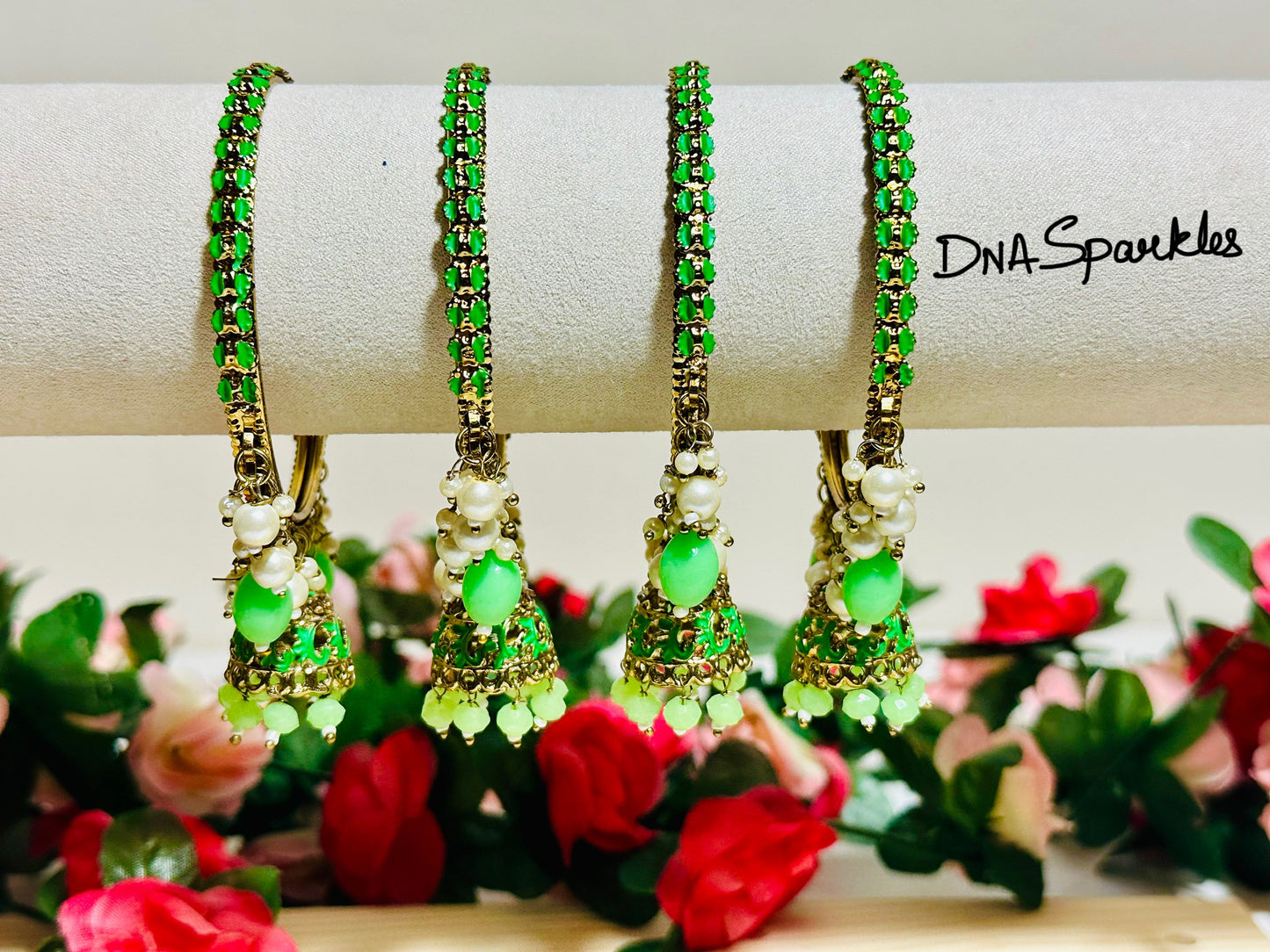 Colorful Hanging Bangle/Bracelet Set