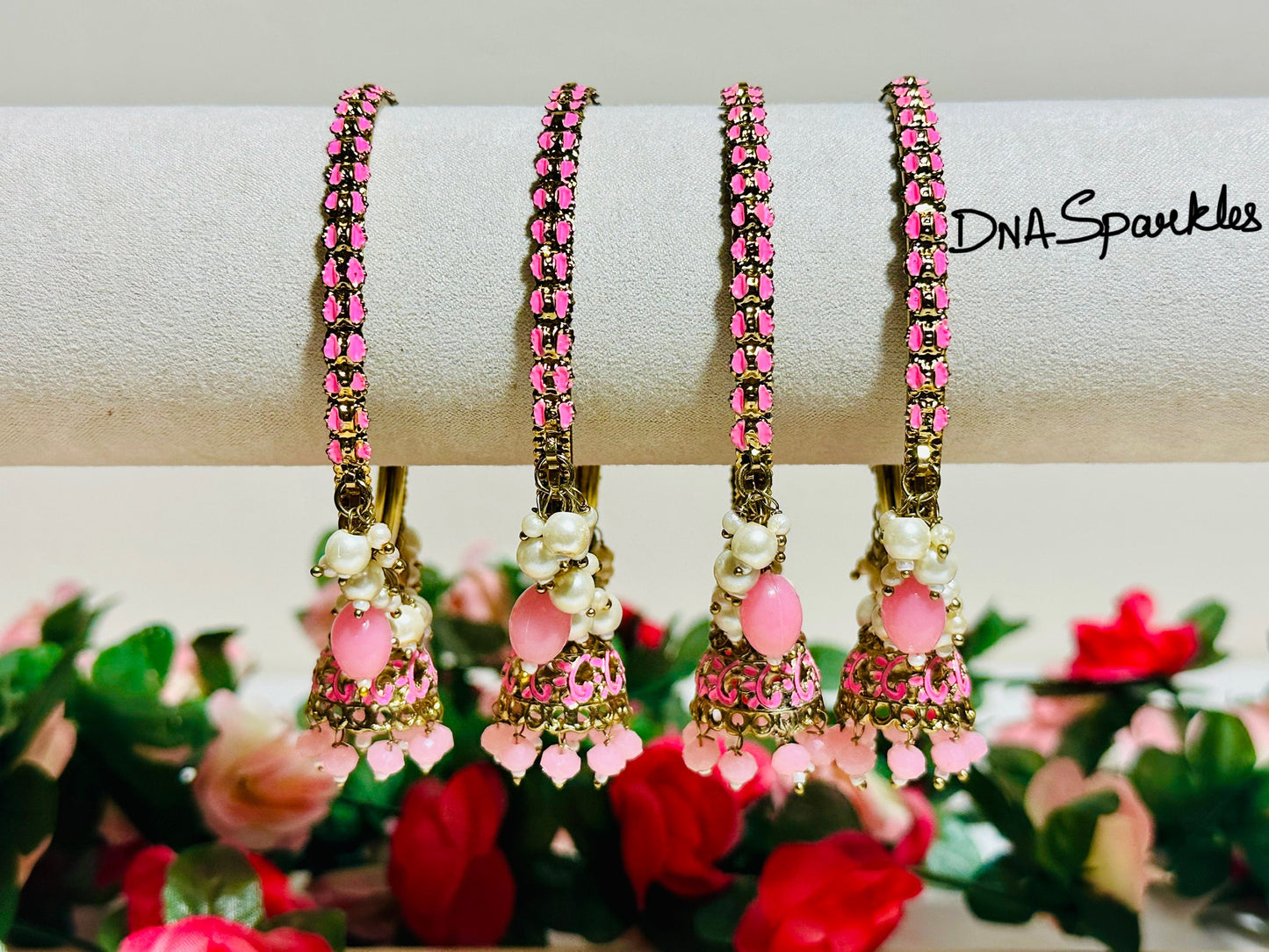 Colorful Hanging Bangle/Bracelet Set