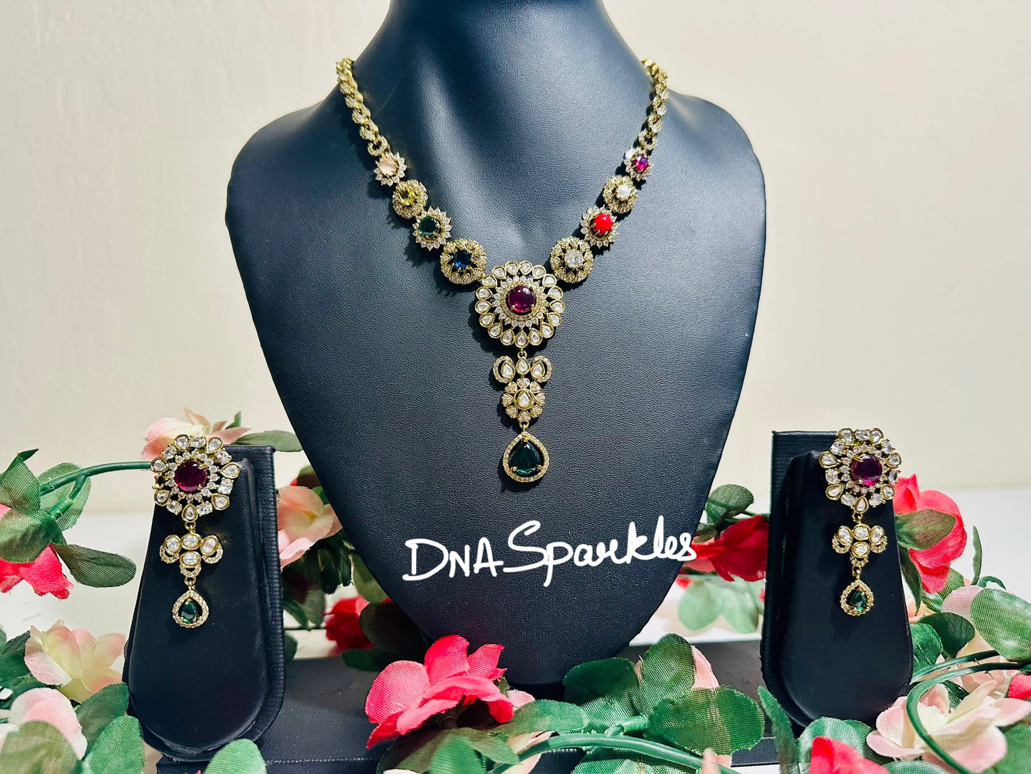 Navarathna Stone Necklace