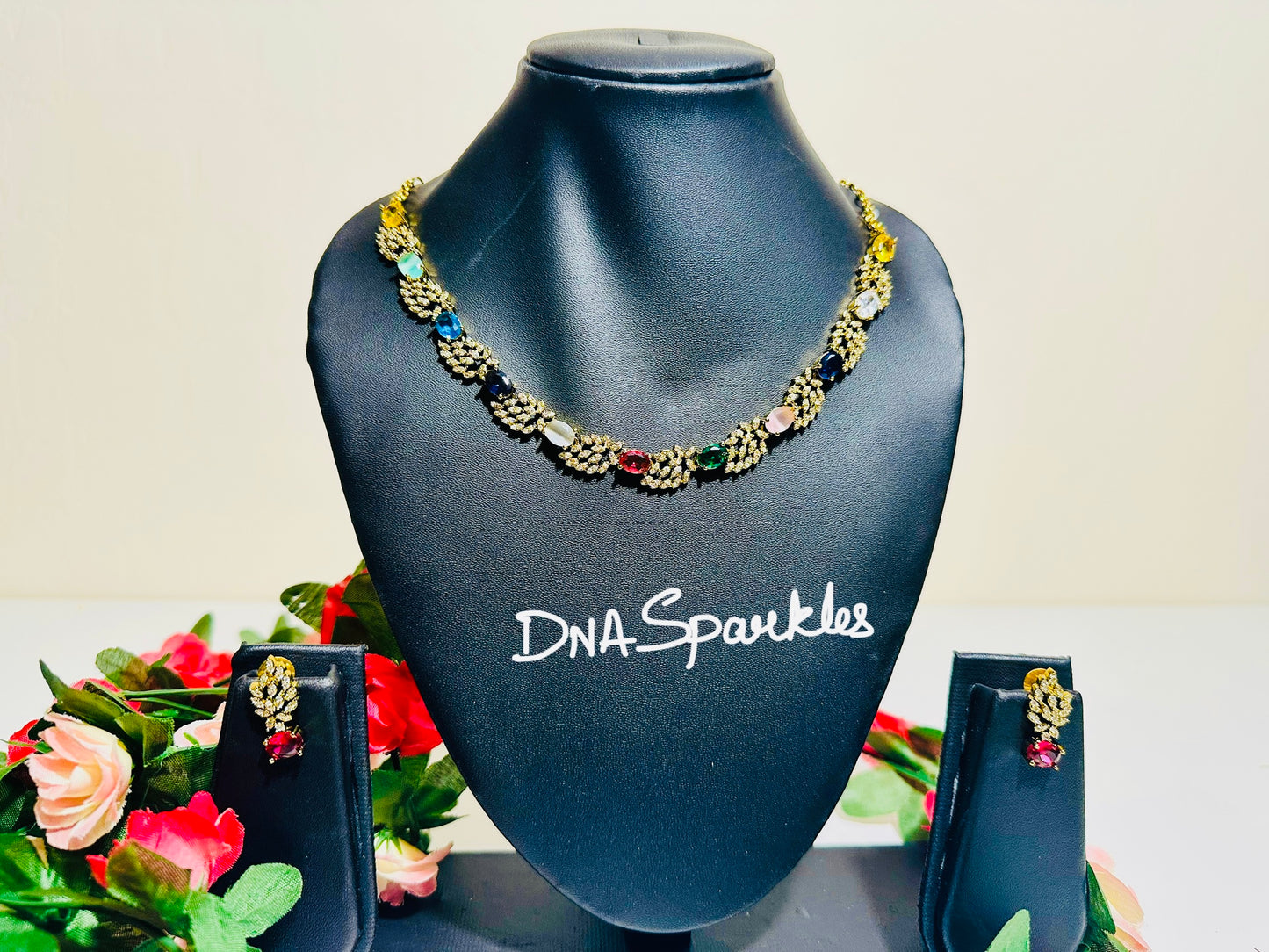 Multicolour Stone Necklace