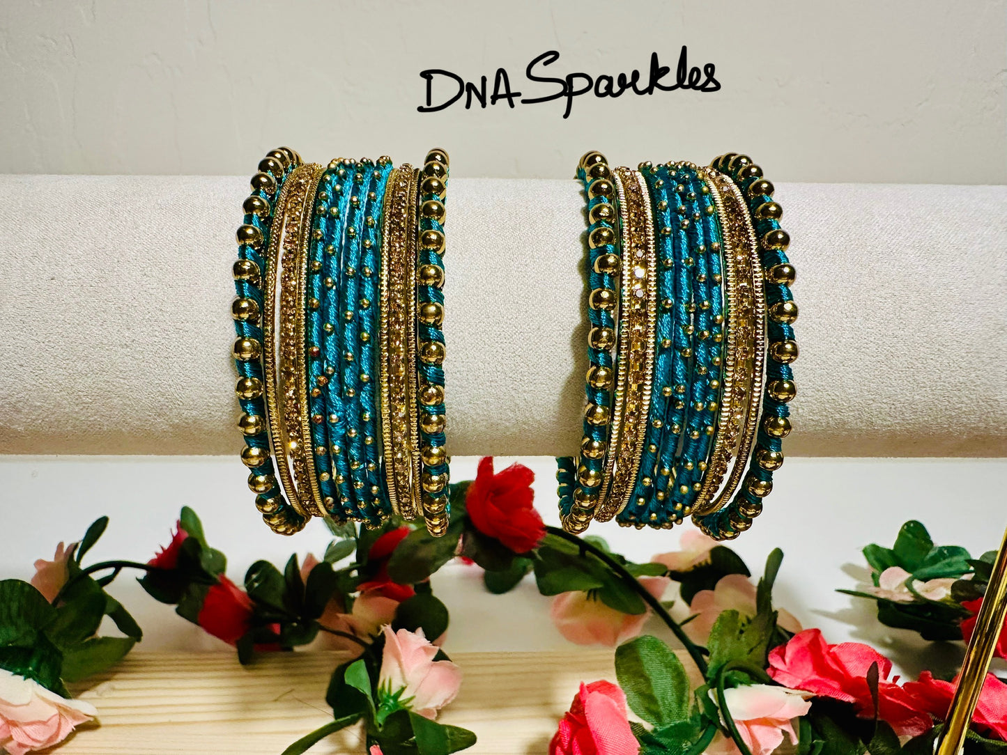 Colorful Indian Thread Bangle/Bracelet Set