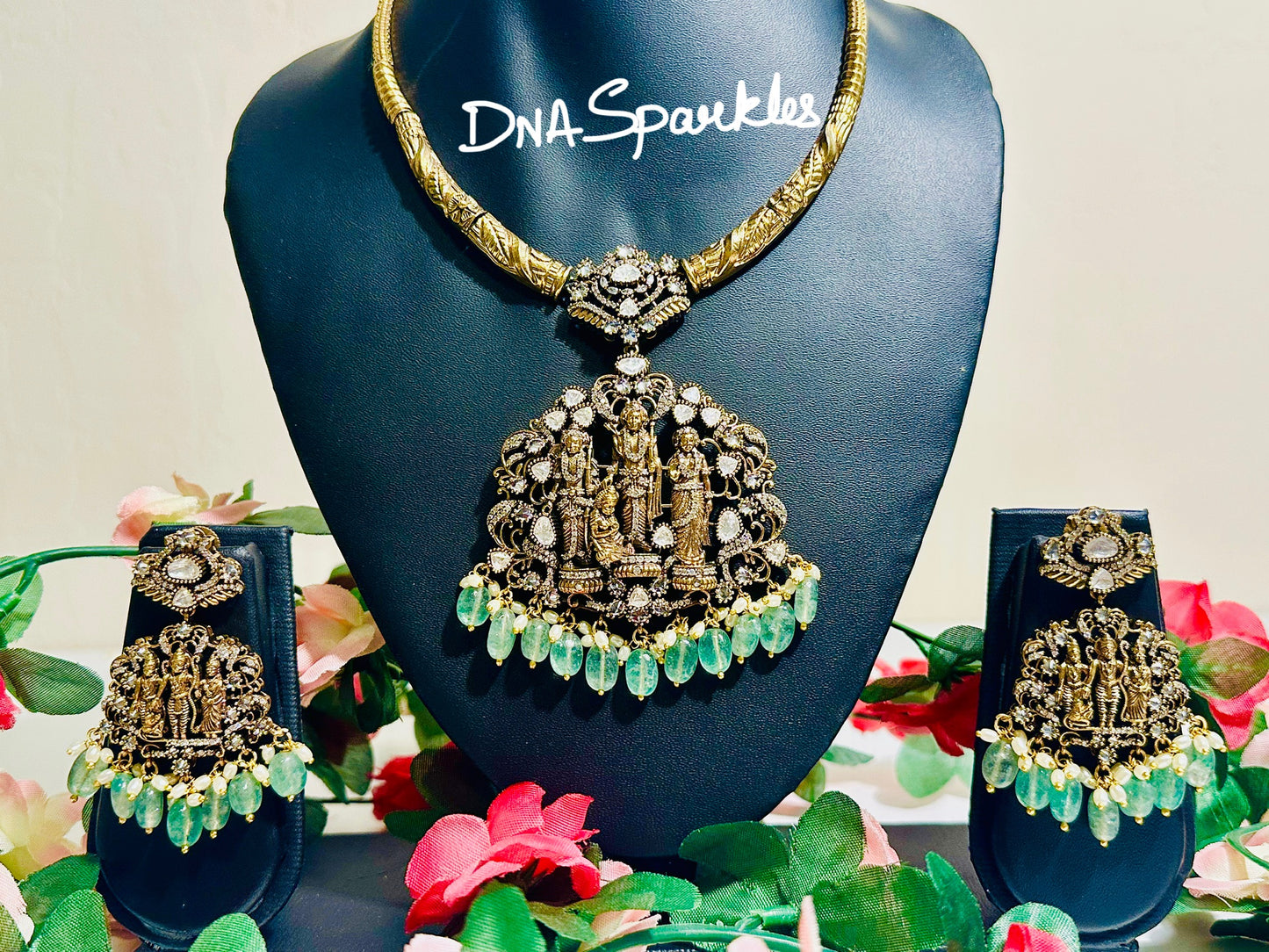 Kandi Ram Parivar Necklace