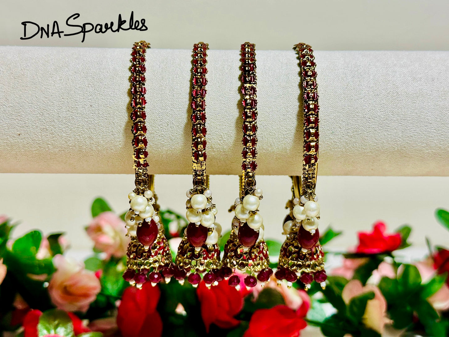 Colorful Hanging Bangle/Bracelet Set