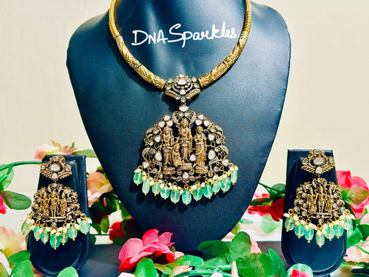 Kandi Ram Parivar Necklace
