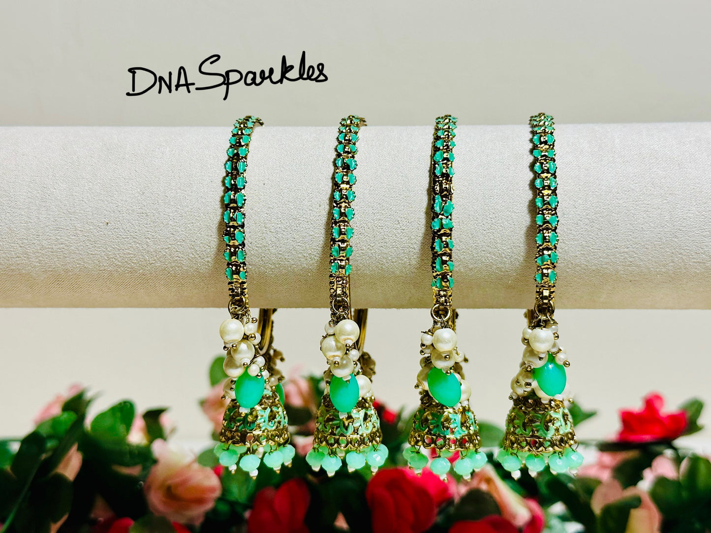 Colorful Hanging Bangle/Bracelet Set