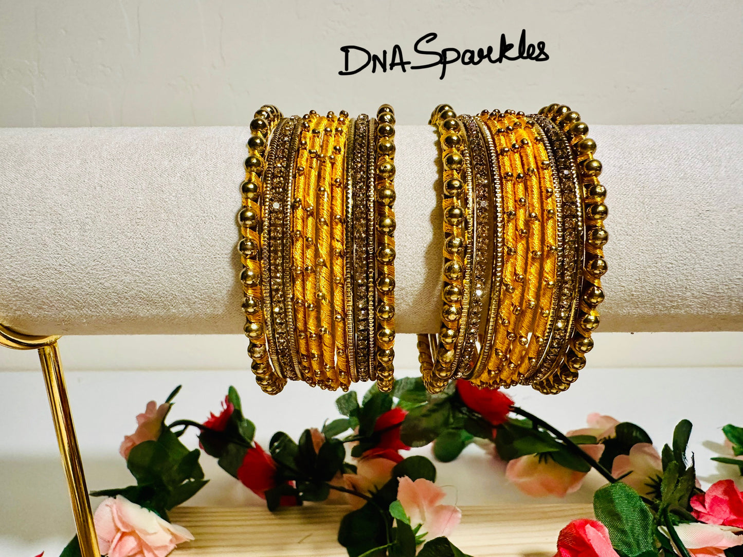 Colorful Indian Thread Bangle/Bracelet Set