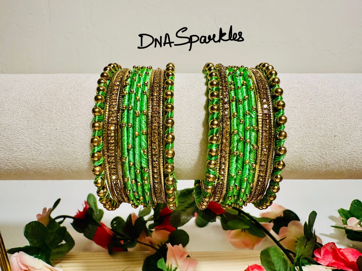 Colorful Indian Thread Bangle/Bracelet Set