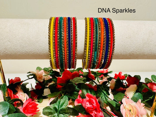 Multicolor Bangle/Bracelet Set